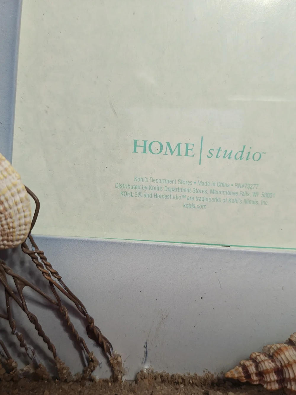 Home Studio coastal blue